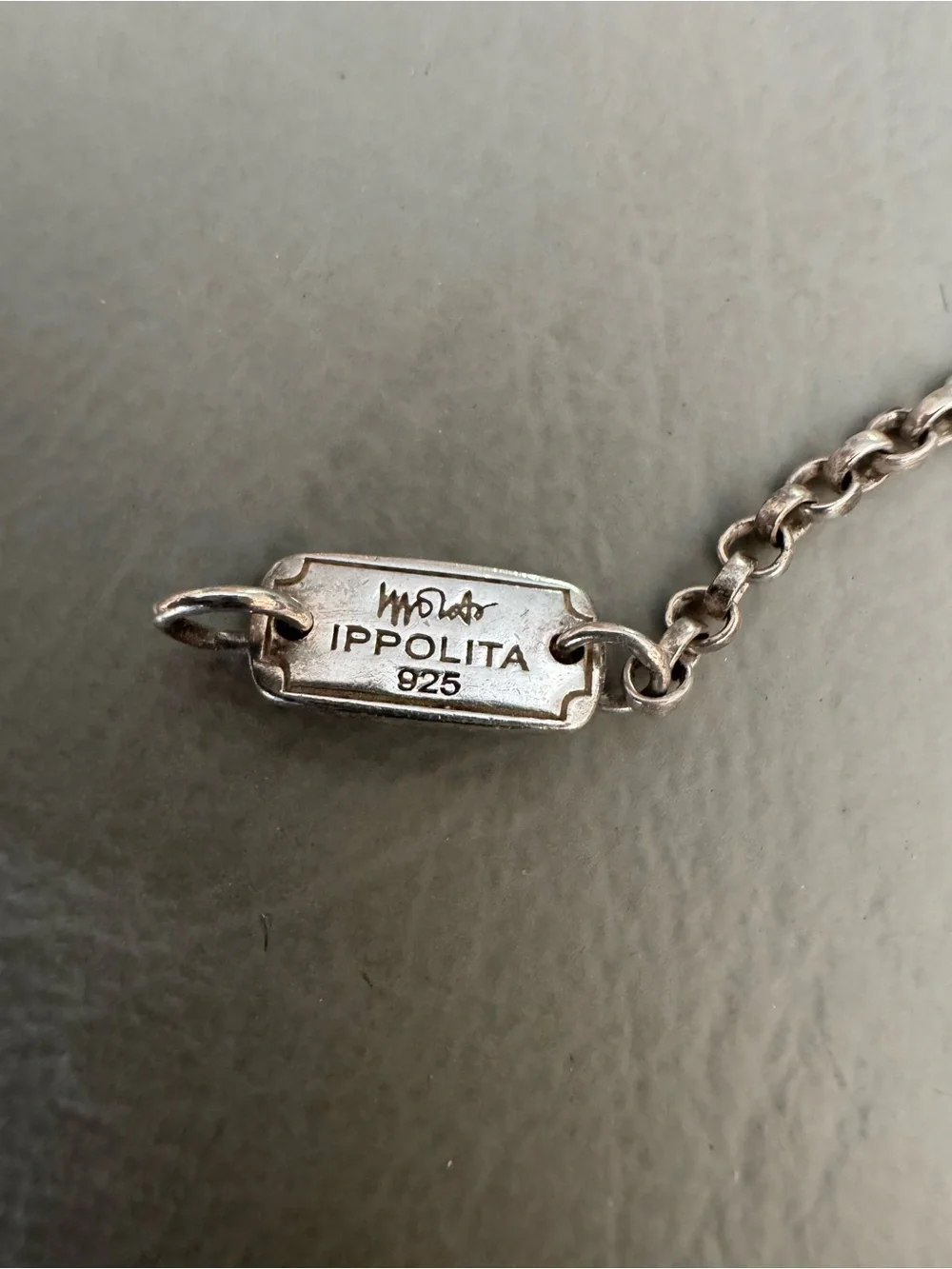 Ippolita Sterling Silver Teardrop Clear Quartz Pendant - Picture 6 of 8